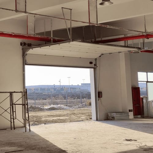 Low Headroom Sectional Door